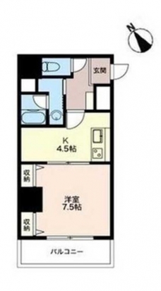 オーキッドレジデンス板橋の間取り図