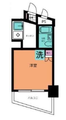 スカイコート西川口第２の間取り図