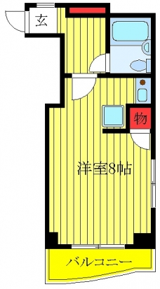 アビタシオン石川の間取り図