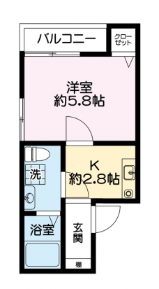 フォレスタ赤羽の間取り図