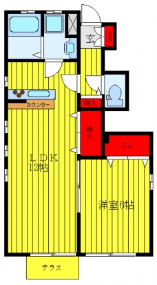 フェリセス・コヒナタの間取り図