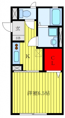 プチ ヴェルデュールの間取り図