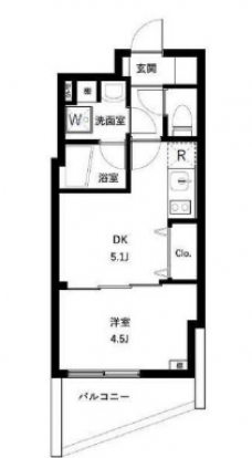 WHARF板橋本町の間取り図