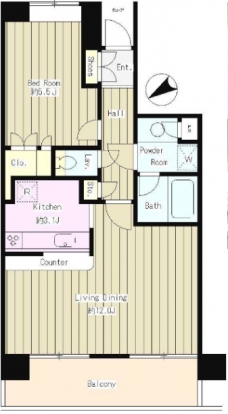 Ｃａｓａ－Ａｉｌｅの間取り図