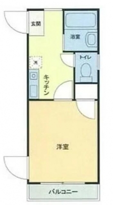 エヴェナール目白の間取り図