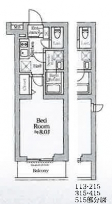 アイルグランデ川口の間取り図