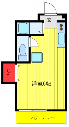 フルーレＯＭＩの間取り図