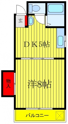 高島ハイムの間取り図