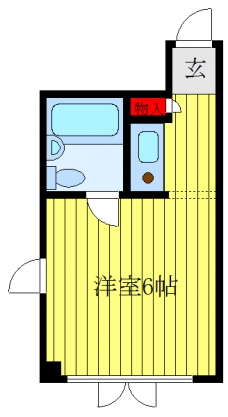 エルミ東十条の間取り図
