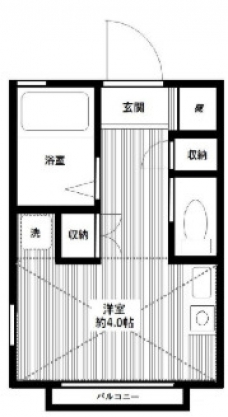 F-style十条の間取り図