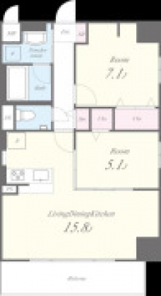 PRIME RESIDENCE NAMIKIの間取り図