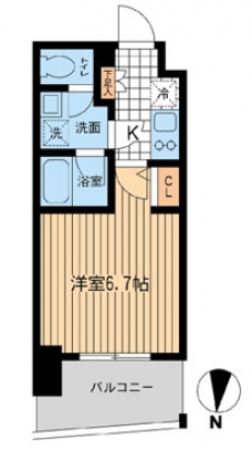 ＫＤＸレジデンス大山の間取り図