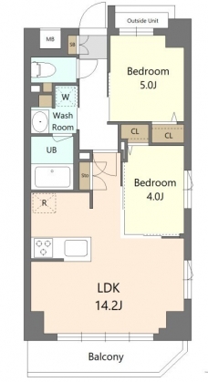 S-RESIDENCE東浦和aguaの間取り図