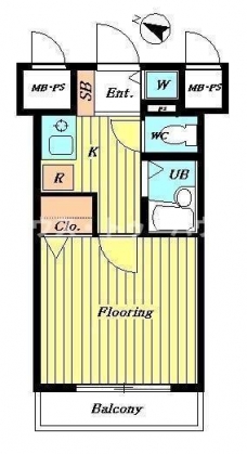 ステージファースト目白の間取り図
