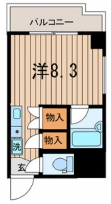 ベイ・アルファ常盤台の間取り図