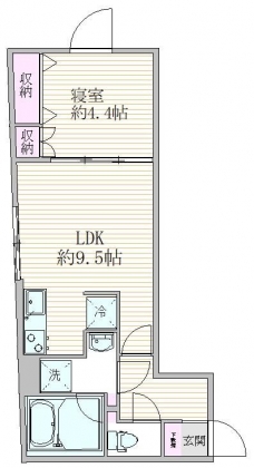 エスジーコート東武練馬の間取り図
