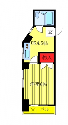 ローレルハイツの間取り図