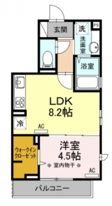 ３１０２赤羽の間取り図