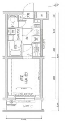 アイルグランデ川口の間取り図