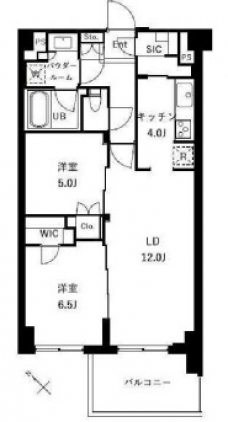 ザ・ケンジントン・レジデンスときわ台の間取り図