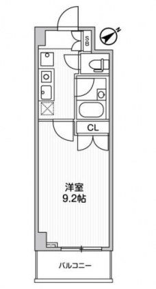 アパートメンツ練馬北町の間取り図