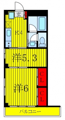 サンフェスタしらさわの間取り図