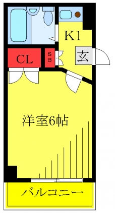 ロア・デ・ロアの間取り図