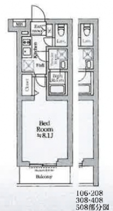 アイルグランデ川口の間取り図
