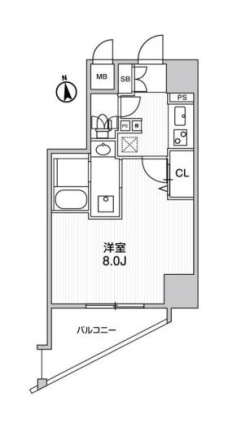 ルネサンスコート浅草の間取り図