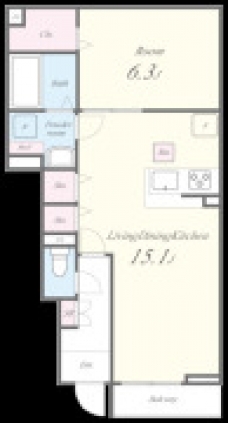 ルミセンスの間取り図