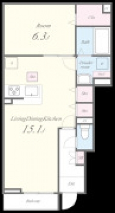 ルミセンスの間取り図