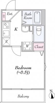 Ｔ’ｓ　Ｃｕｏｒｅ浮間舟渡Ⅱの間取り図