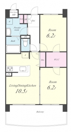 カーサ・ヴェルデの間取り図
