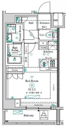 アンベリール王子Ⅱの間取り図