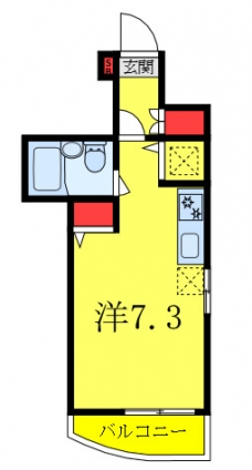 クラフト中井の間取り図