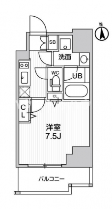 ＡＬＴＥＲＮＡ十条の間取り図