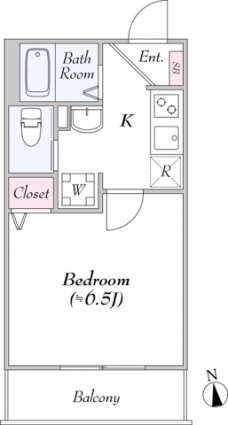 Ｔ’ｓ　Ｃｕｏｒｅ浮間舟渡Ⅱの間取り図