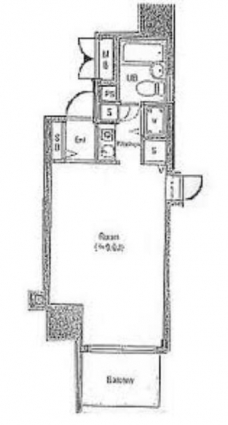シーアイマンション池袋の間取り図