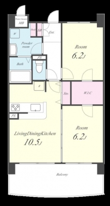 カーサ・ヴェルデの間取り図
