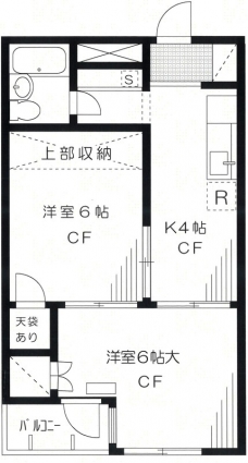 グリーンハイツ本郷の間取り図