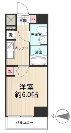 ライジングプレイス綾瀬三番館の間取り図