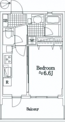 パテラ川口の間取り図
