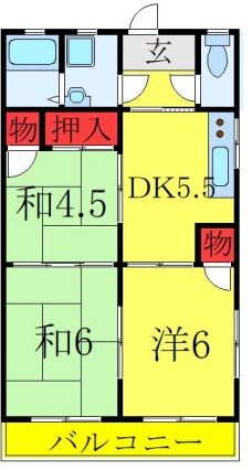 グッドパークの間取り図