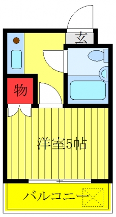 KSビルの間取り図