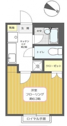 アクアシティ南浦和の間取り図