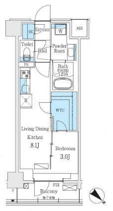 Ｕｒｂａｎ　Ｂｒｅｅｚｅ　巣鴨の間取り図