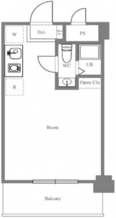 ライオンズマンション駒込駅前の間取り図