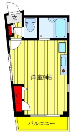 エストバレーの間取り図
