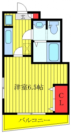 アドバンスシティの間取り図