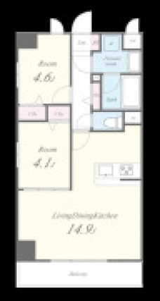 仮称）川口元郷一丁目プロジェクトの間取り図